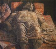 Andrea Mantegna klagan over den dode kristus France oil painting artist
